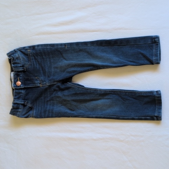 old navy ballerina 24/7 denim skinny jeans 2T toddler girls - Picture 4 of 8
